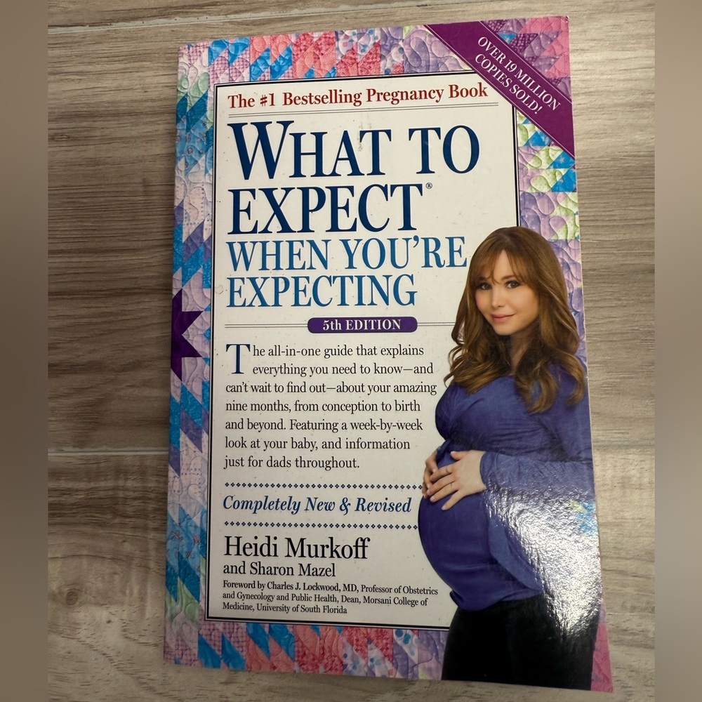 What to Expect When You're Expecting Book By Heidi Murkoff 1# Pregnancy Book